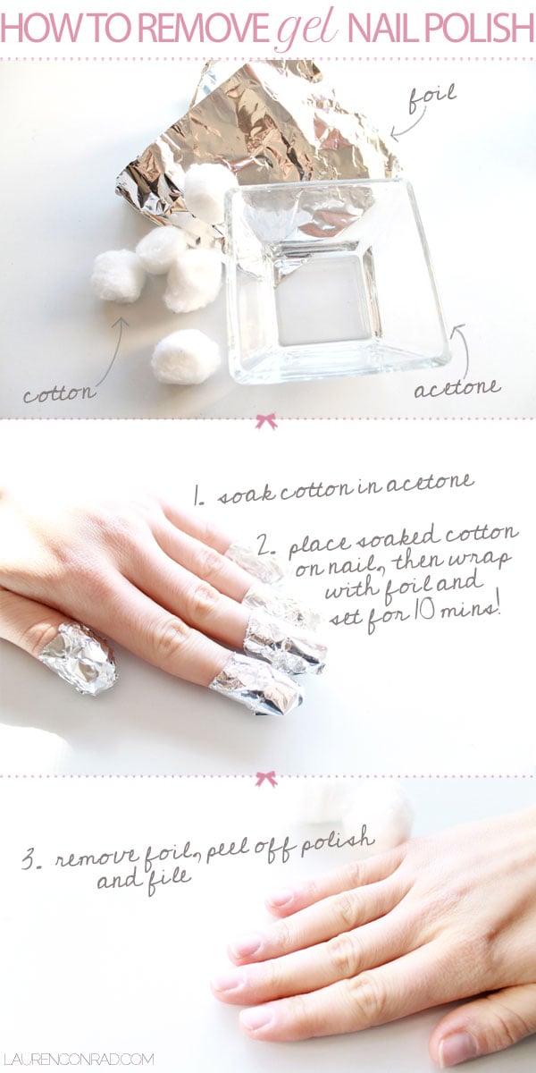 Nail Files: How To Remove Gel Polish, At Home! - Lauren Conrad