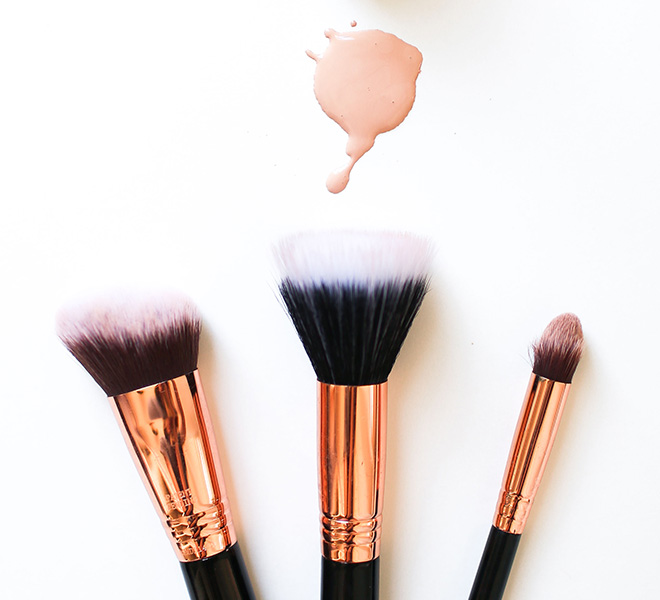 how to wash your makeup brushes at home