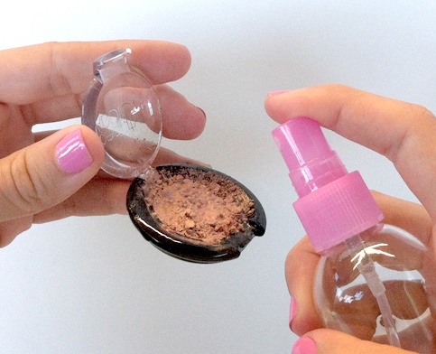 How to fix broken makeup without using rubbing alcohol. – Makeup