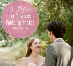 Wedding Bells: 3 Tips for Flawless Wedding Photos + Giveaway