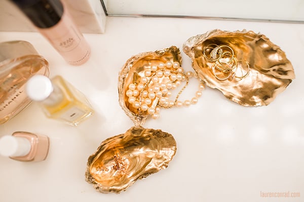 Inspired Idea: Oyster Shell Trinket Trays