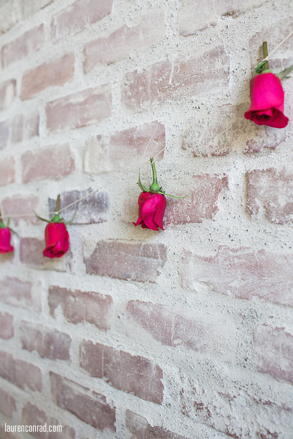 Inspired Idea: DIY Rosebud Garland