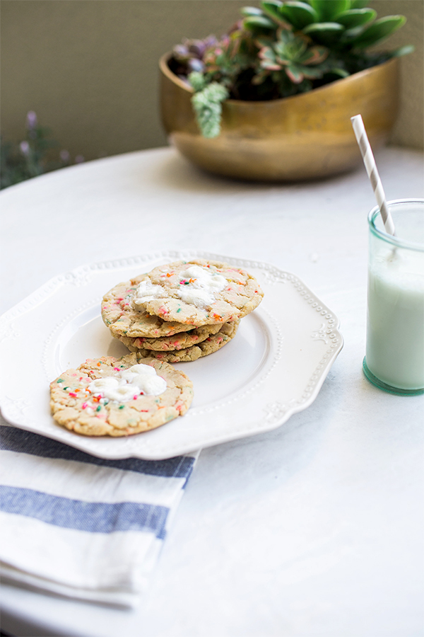 Edible Obsession: Marshmallow Sprinkle Sugar Cookies