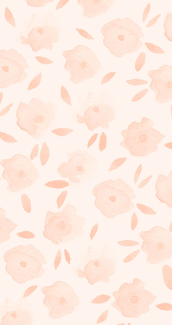 Pink floral iPhone wallpaper on LaurenConrad.com