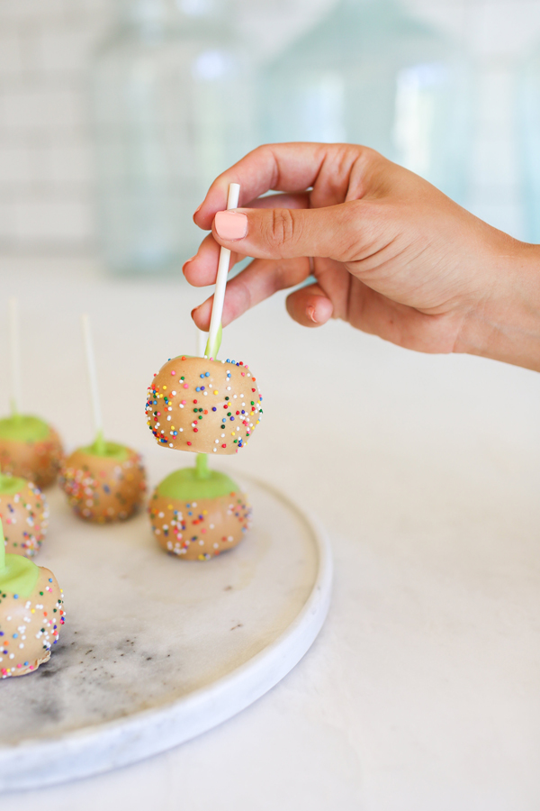 Apple Crisp Bites with Caramel - Princess Pinky Girl