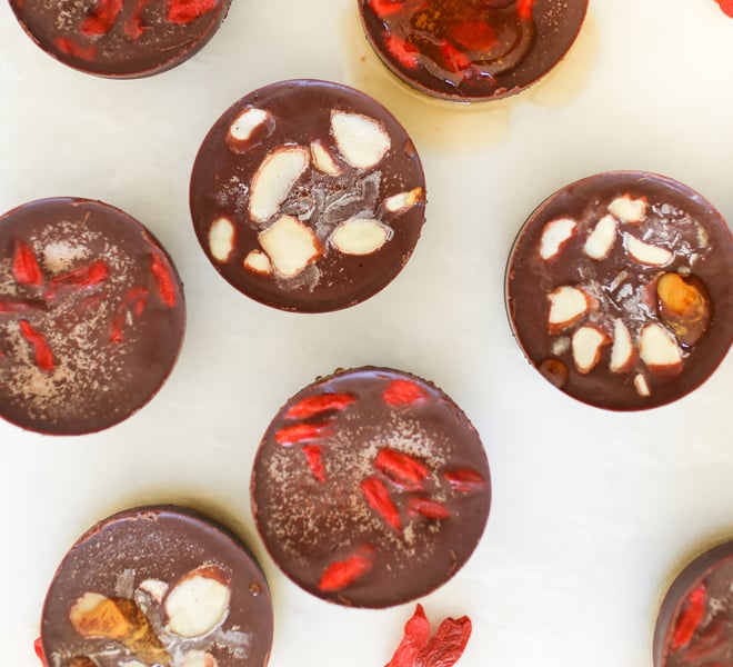 Recipe Box: Guilt-Free Goji Berry Chocolate Bars
