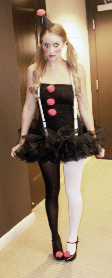 Lauren Conrad's Scary Clown Costume