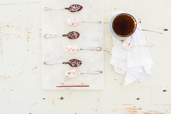 Stir up some coffee magic with these chocolate stirring spoons.