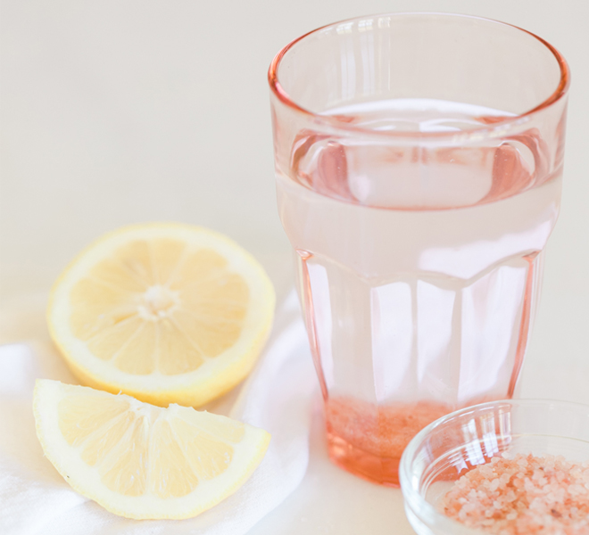 Benefits of Lemon Water with Sea Salt