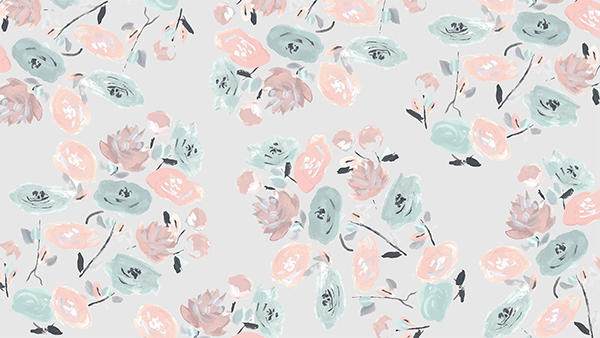 floral pattern desktop wallpaper