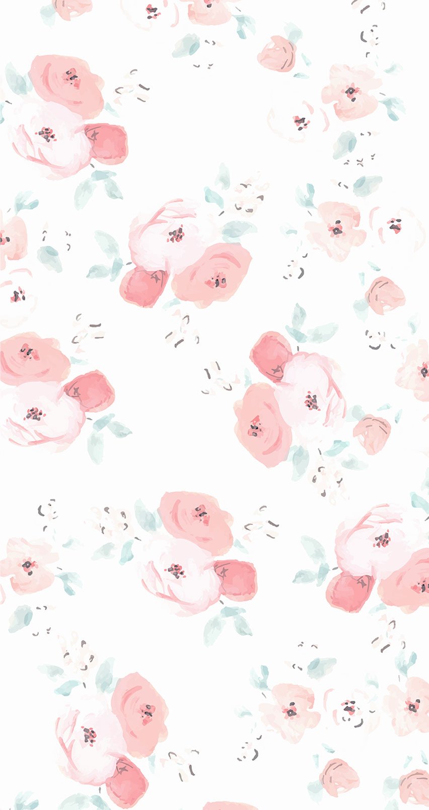 Floral Wallpaper iPhone  PixelsTalkNet