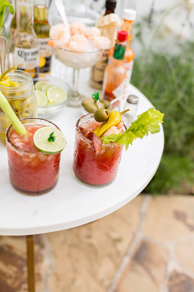 Summer Bloody Mary Bar on LaurenConrad.com