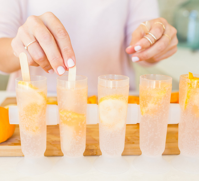 Edible Obsession: Citrus Stained Glass Popsicles