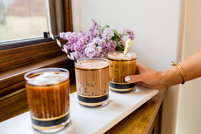 Learn how to make these three delicious iced coffee variations on LaurenConrad.com
