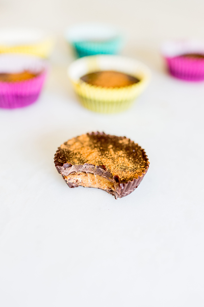 Healthier alternative to peanut butter cups: Almond Butter Cups