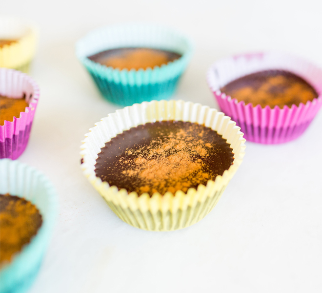 Edible Obsession: Homemade Cinnamon Almond Butter Cups