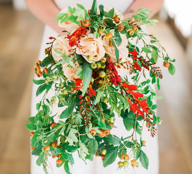 Fall Bridal Bouquets