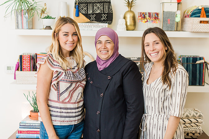 Lauren Conrad's visit to GAIA in Dallas, TX