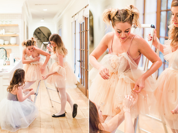 See how Lauren Conrad and her friends made the cutest DIY circus performer costumes