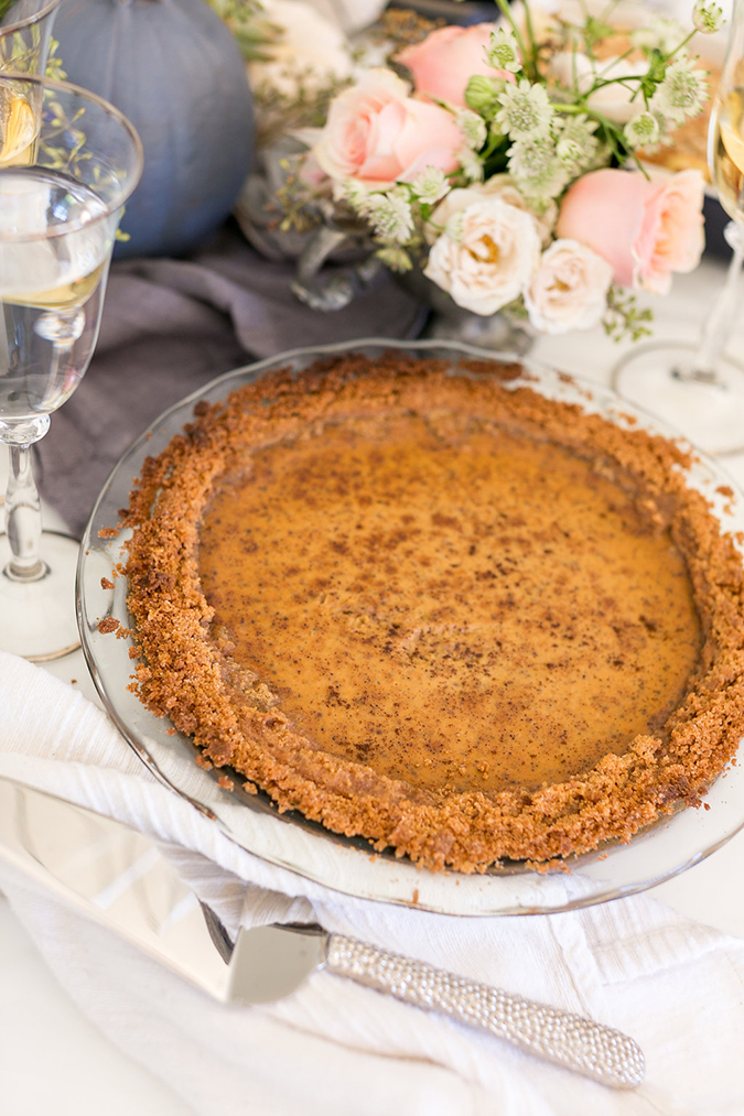 Lauren Conrad's favorite pumpkin pie recipe