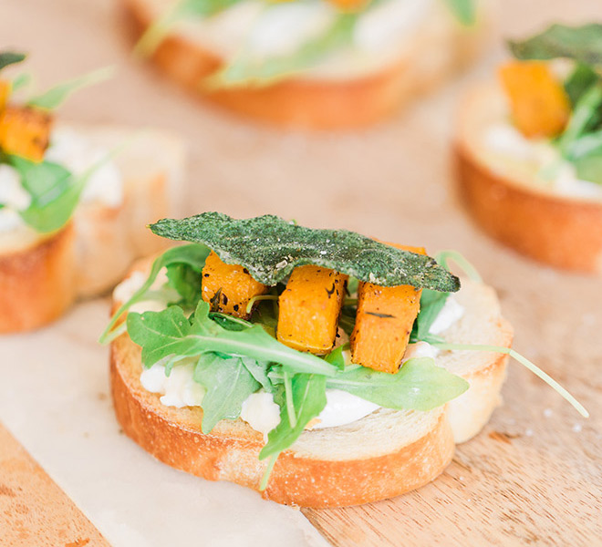 Recipe Box: Butternut Squash and Burrata Fall Crostini