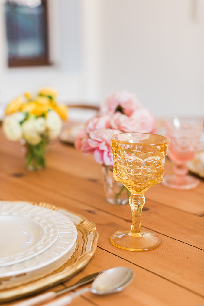 a pretty ombre table for fall