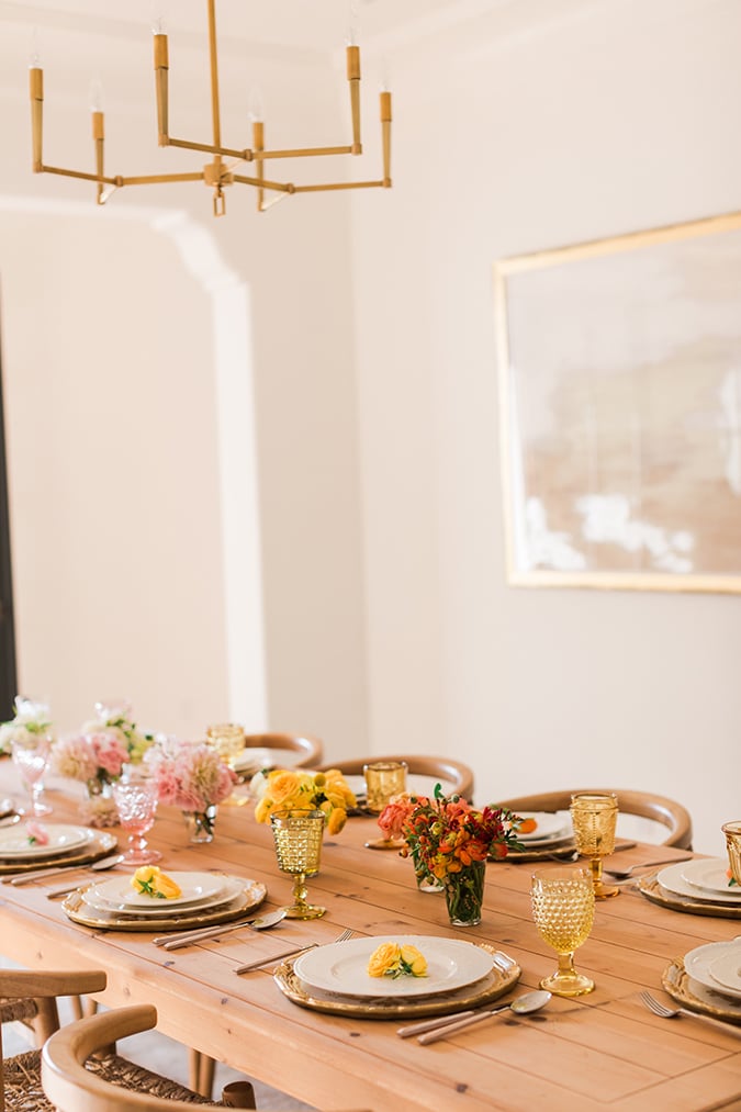 How to recreate this beautiful ombre table for fall