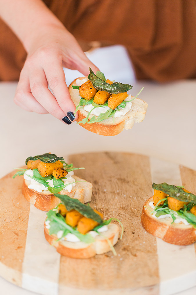 The tastiest fall crostini