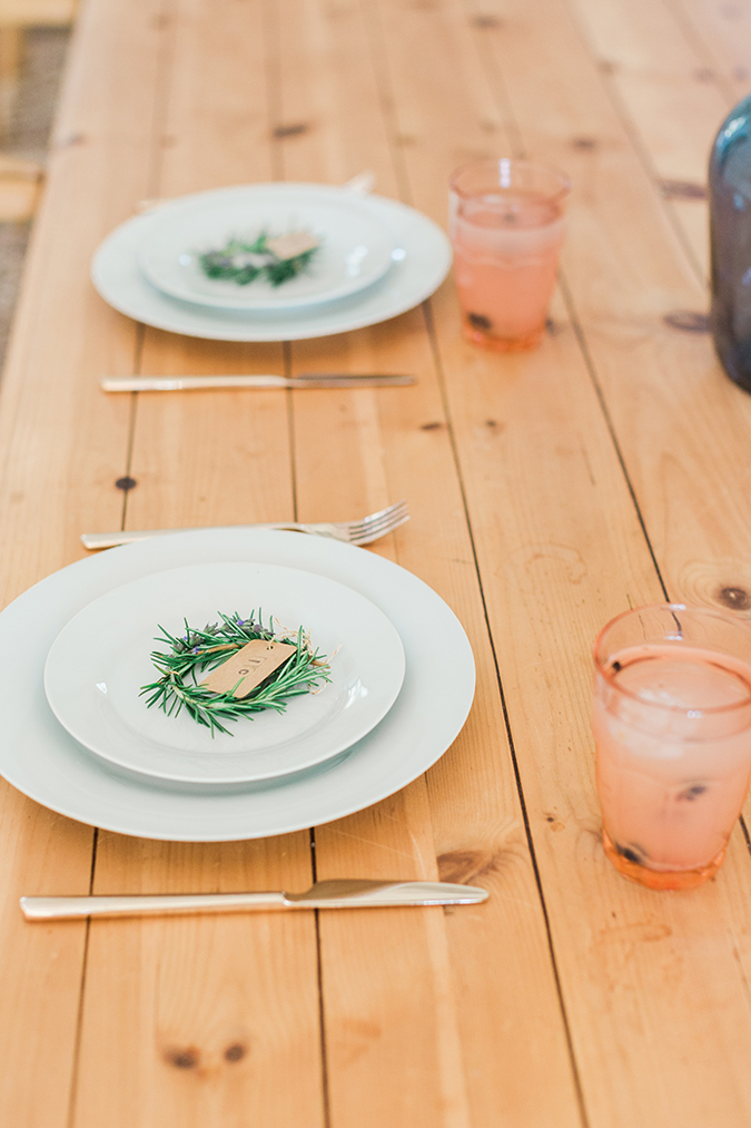 Thanksgiving place settings two ways