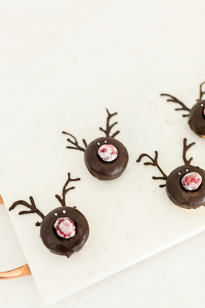 The sweetest Rudolph donuts recipe