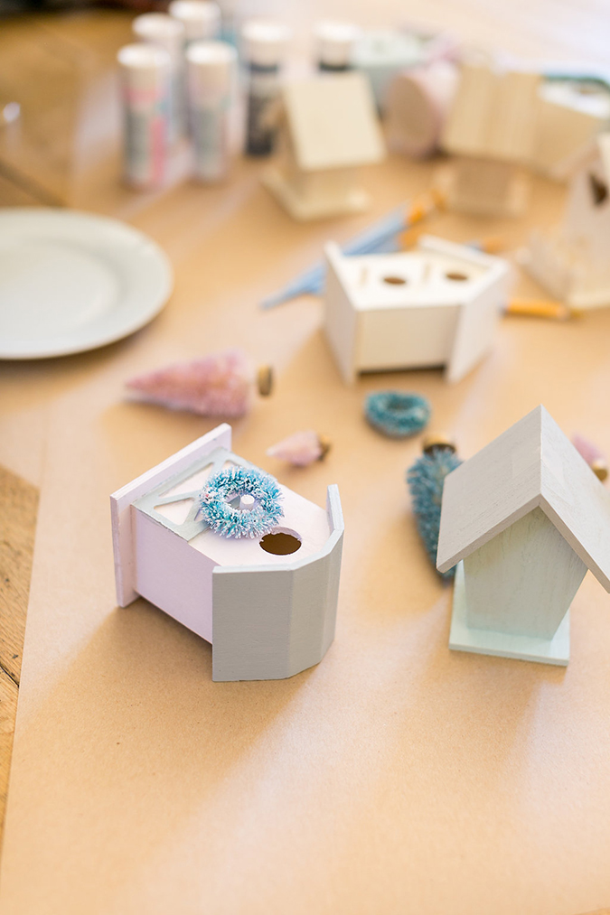 how to make your own holiday village