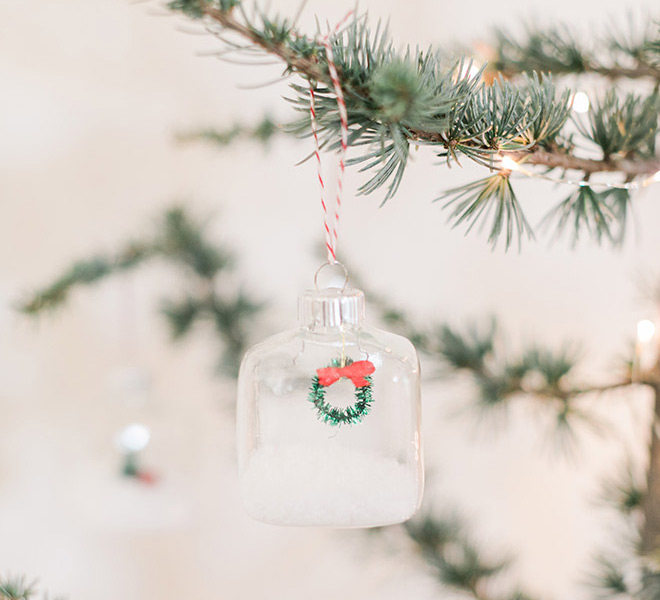 Deck the Halls: DIY Snow Globe Ornaments