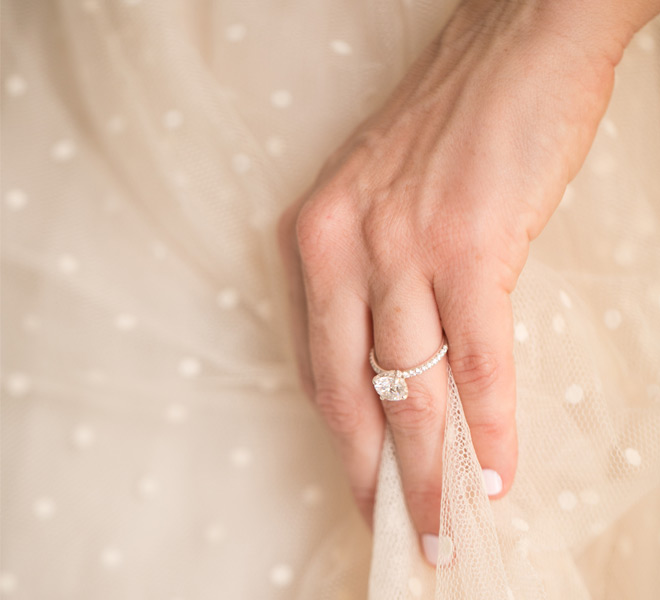 Wedding Bells: Our Favorite Engagement Ring + Manicure Combos - Lauren  Conrad