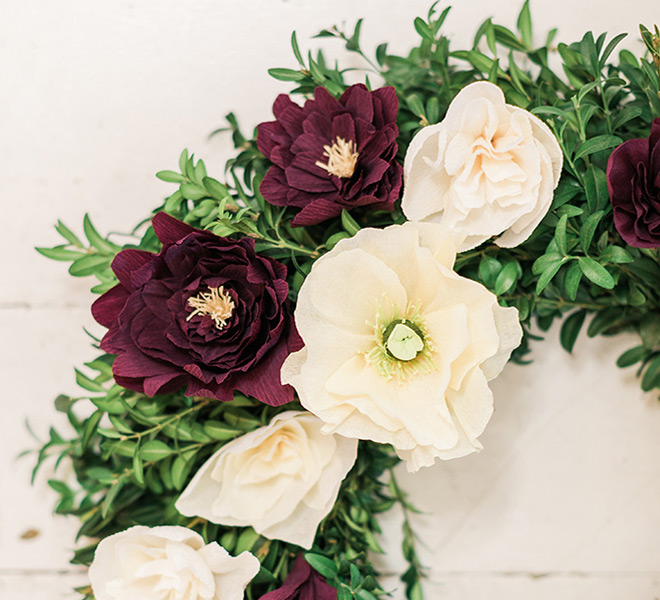 DIY Paper Flower Wedding Bouquet