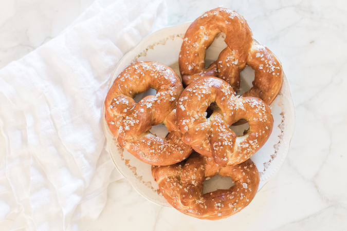 New York style pretzels recipe
