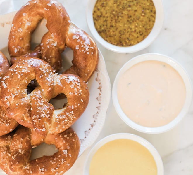 Recipe Box: Homemade New York Style Pretzels and Dipping Sauces