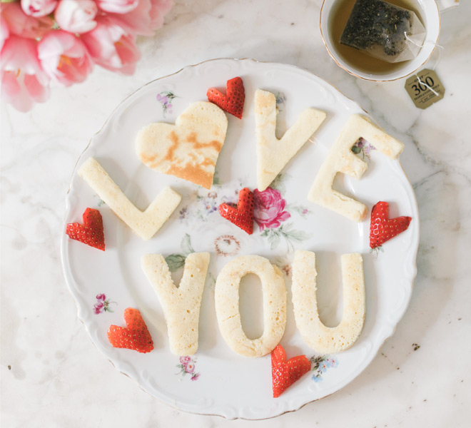 Inspired Idea: Love Letter Pancakes