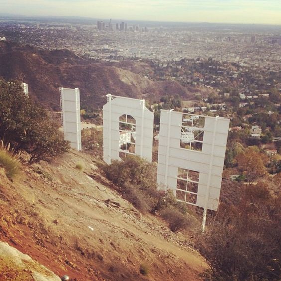 Hollywood sign hike