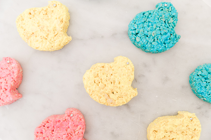 Peeps inspired Rice Krispies Treats