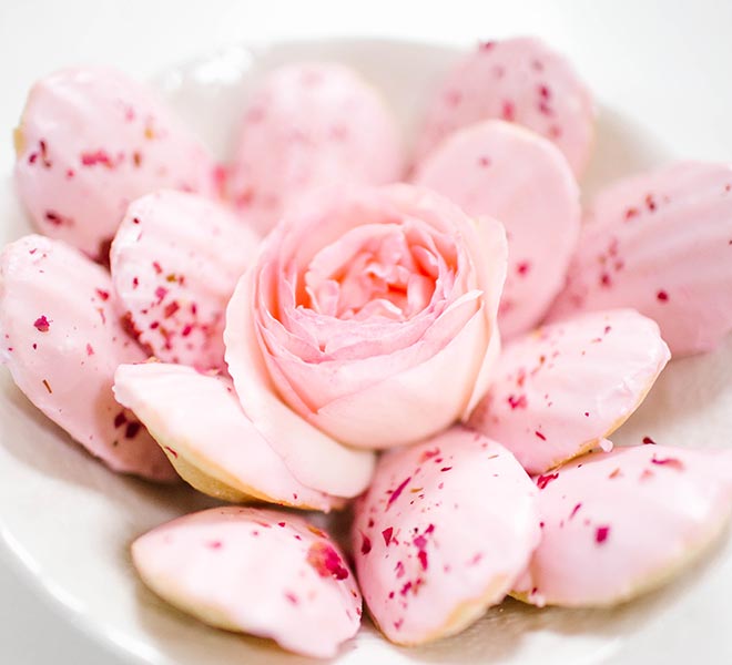 Edible Obsession: Rose Madeleines