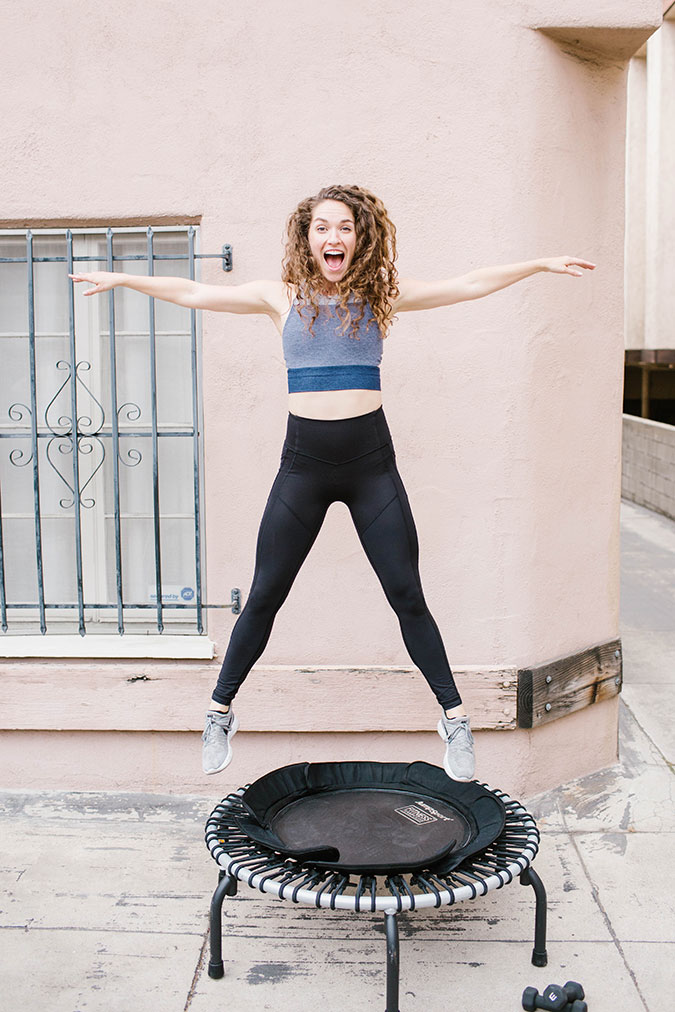 The benefits of trying a trampoline workout