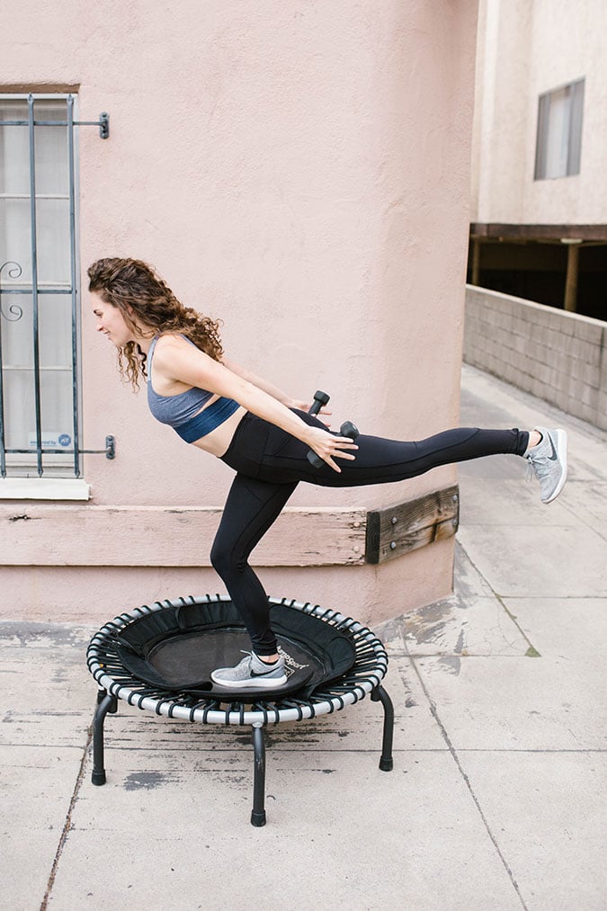 The benefits of a trampoline workout