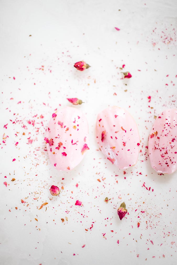 Rose Madeleines recipe via LaurenConrad.com