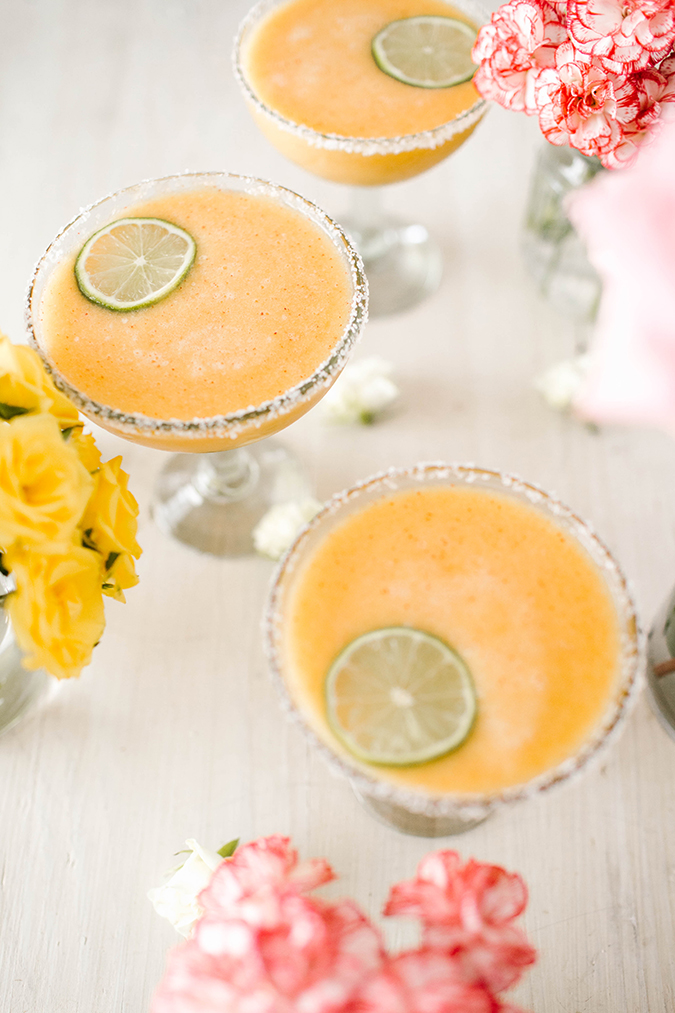 frozen peach margarita recipe on LC.com