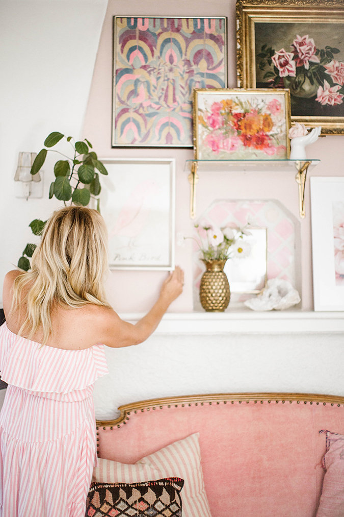 how to create the prettiest pink mantle