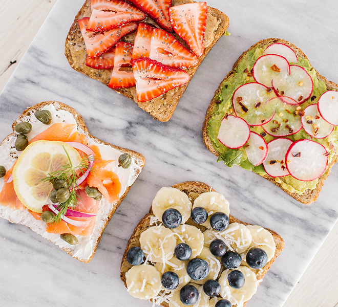 Recipe Box: Breakfast Toast 4 Ways