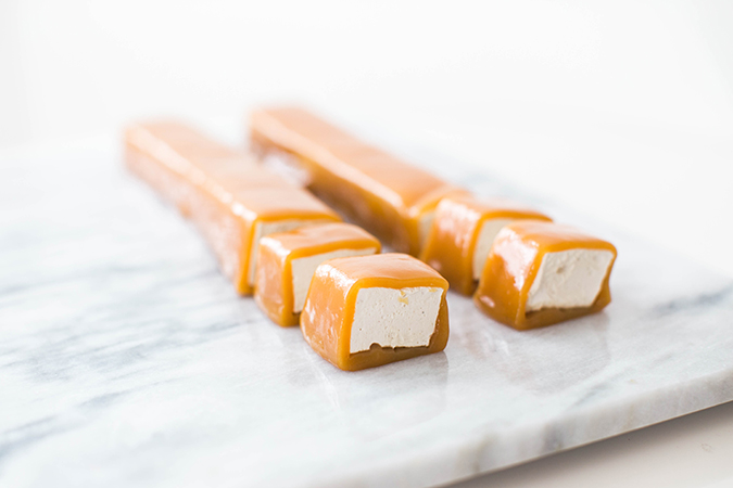 caramel covered marshmallows for fall via LaurenConrad.com