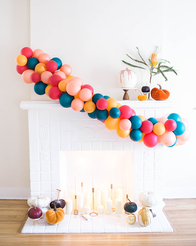how to makeover your mantle for Halloween