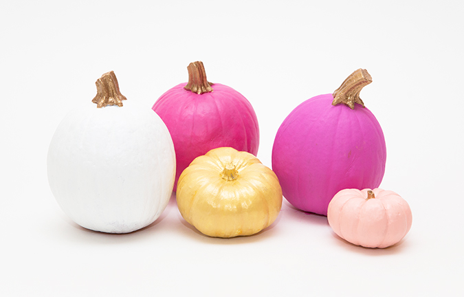 creative pumpkin decorating ideas via LaurenConrad.com