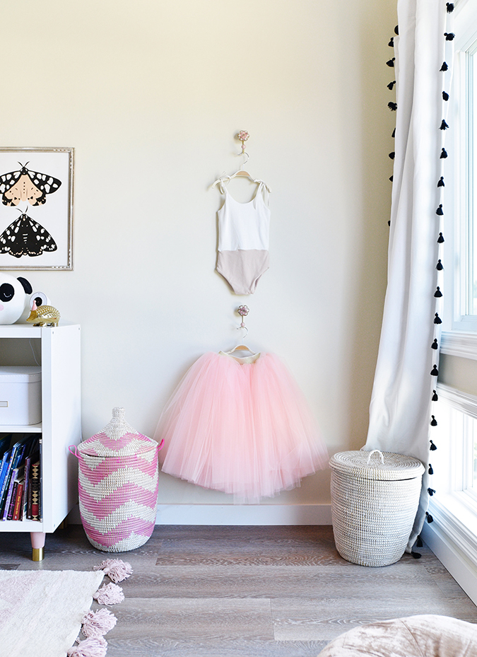 a little girl's "big kid" room